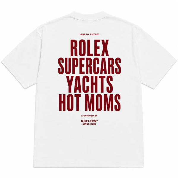 HERE TO SUCCEED ROLEX SUPERCARS YACHTS HOT MOMS