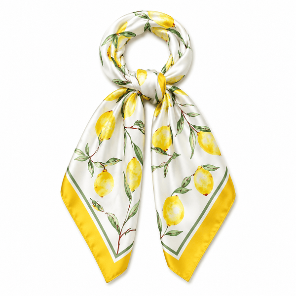 Honey Glazed Silk Scarf