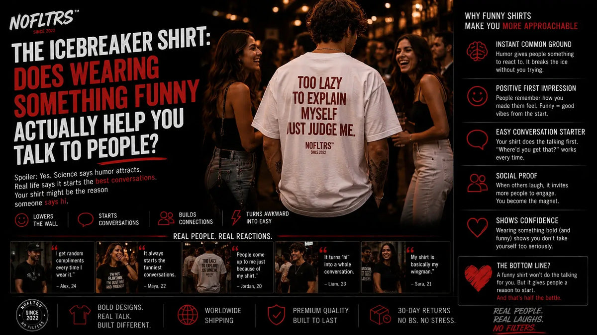 The Icebreaker Shirt: Does Wearing Something Funny Actually Help You Talk to People?