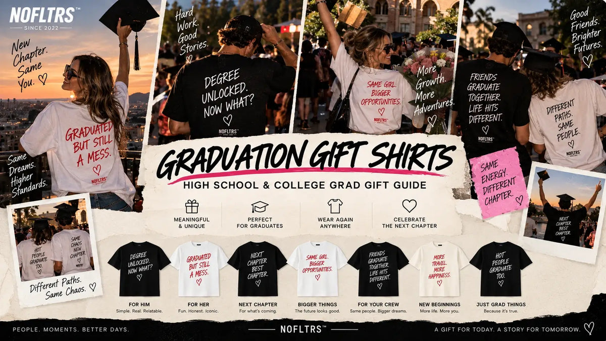 Graduation Gift Shirts: High School & College Grad Gift Guide