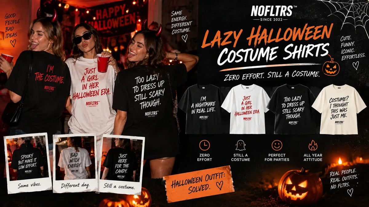 Lazy Halloween Costume Shirts — Zero Effort, Still a Costume