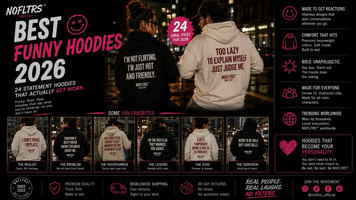 Best Funny Hoodies — 24 Statement Hoodies That Actually Get Worn