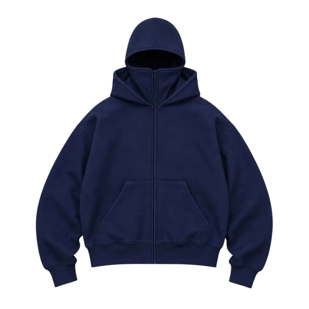 ANTI SOCIAL BALACLAVA ZIP-UP HOODIE