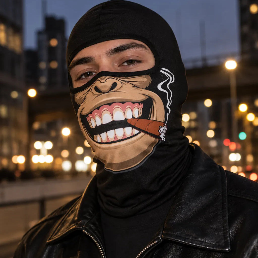 Cartoon Face Balaclava Full Face Ski Mask