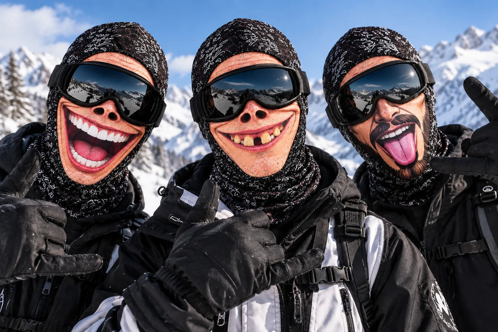 Cartoon Face Balaclava Full Face Ski Mask
