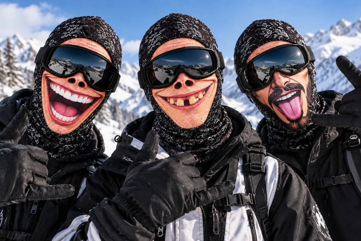 Cartoon Face Balaclava Full Face Ski Mask