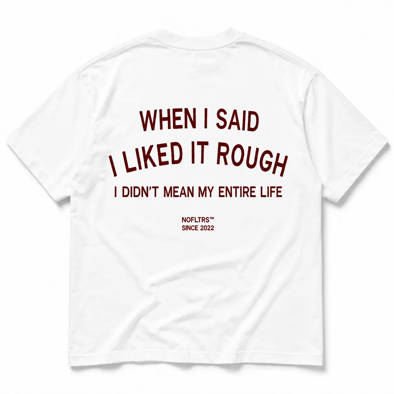When I Said I Liked It Rough, I Didn't Mean My Entire Life