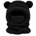 Bear Balaclava – Plush Winter Hood with Face & Neck Warmer