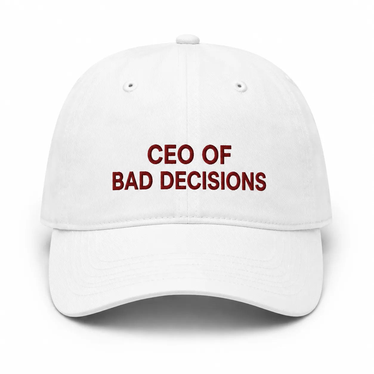 CEO OF BAD DECISIONS Cap
