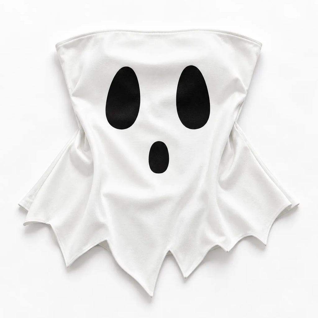 HALLOWEEN BANDEAU TOP