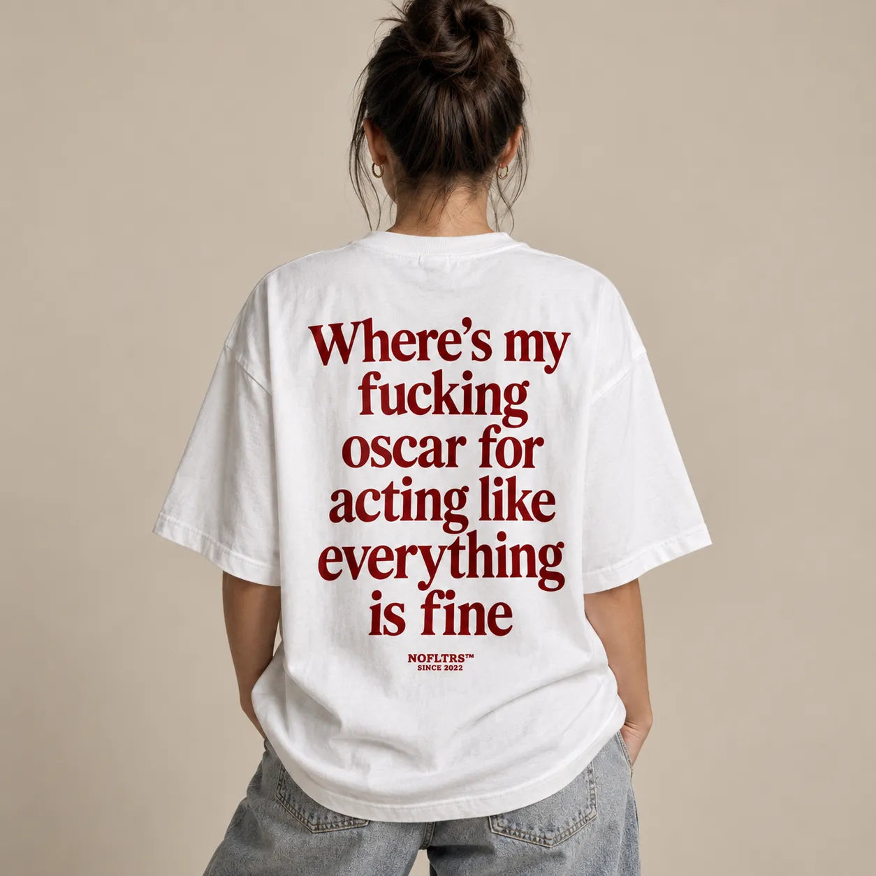 WHERE'S MY FUCKING OSCAR FOR ACTING LIKE EVERYTHING IS FINE