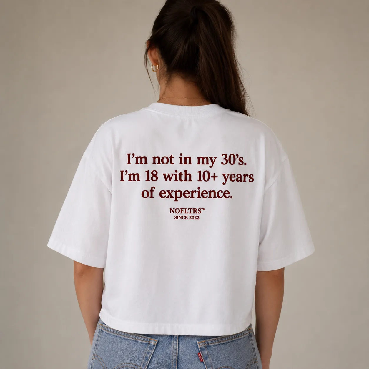 I'M NOT IN MY 30'S. I'M 18 WITH 10+ YEARS OF EXPERIENCE