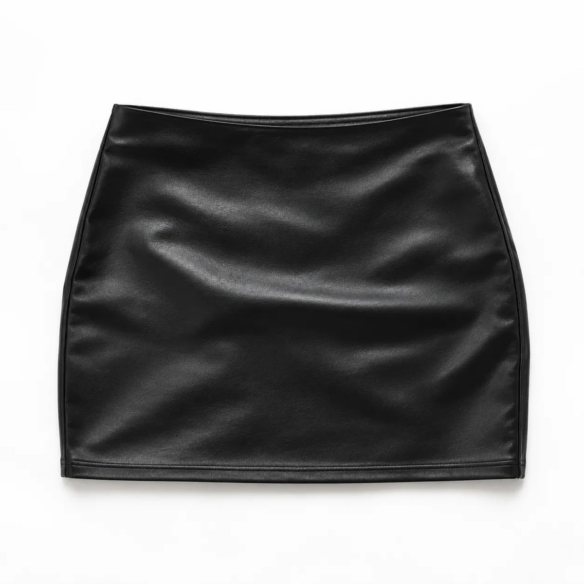 LEATHER MICRO MINI SKIRT