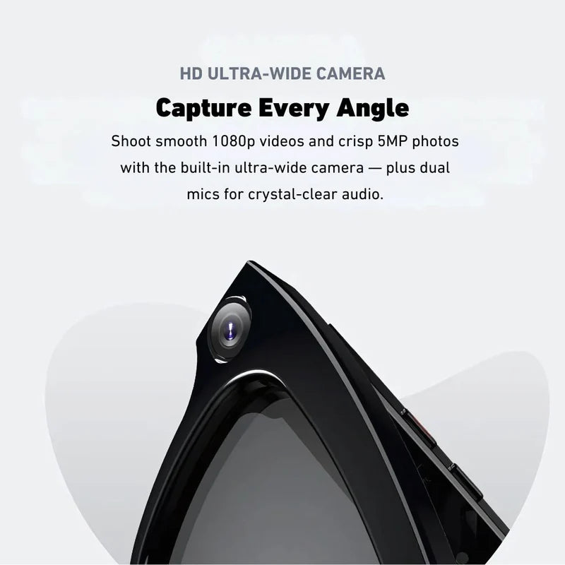 NOFLTRS POV GLASSES™ — Hands-Free Camera Glasses