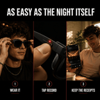 NOFLTRS POV GLASSES™ — Hands-Free Camera Glasses