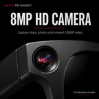 NOFLTRS POV GLASSES™ — Hands-Free Camera Glasses