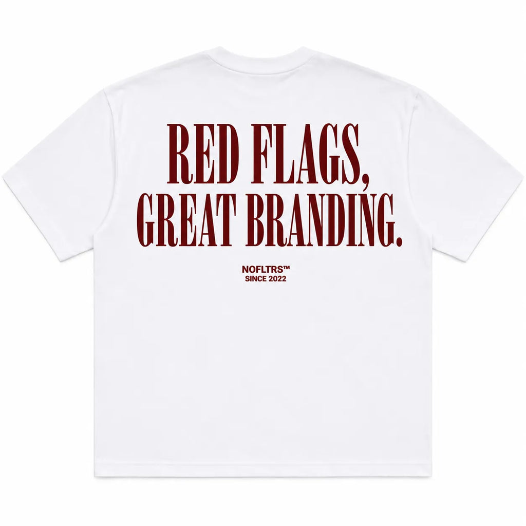 RED FLAGS, GREAT BRANDING.