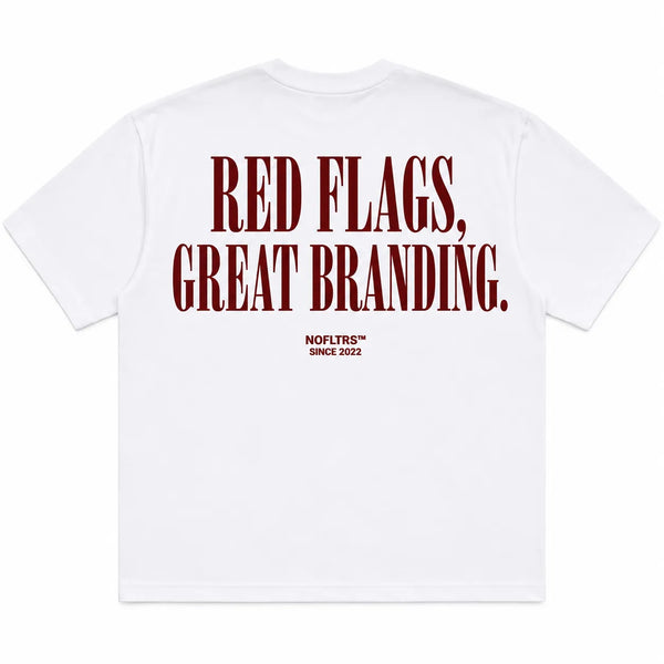 RED FLAGS, GREAT BRANDING.