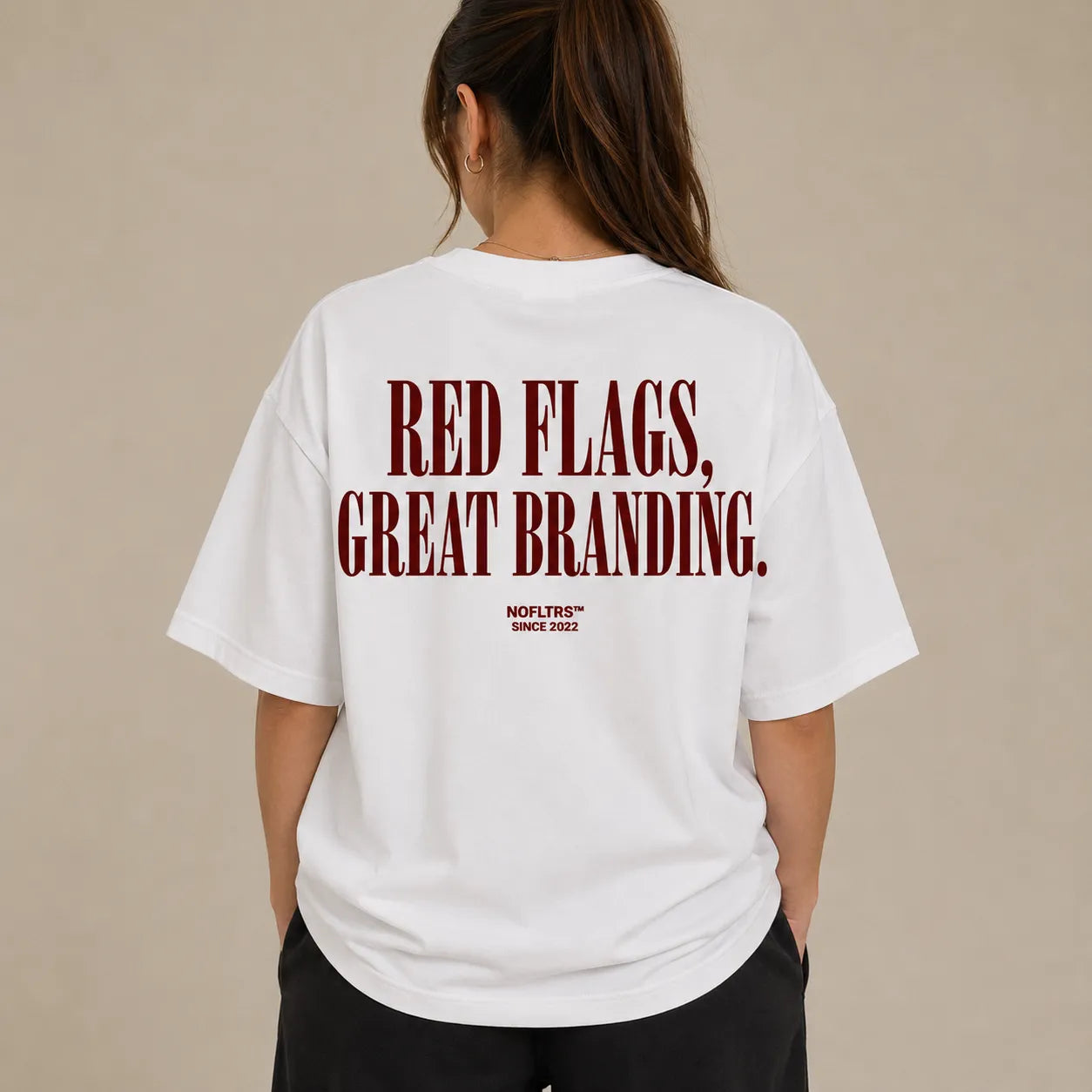 RED FLAGS, GREAT BRANDING.