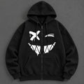 SINISTER SMILE ZIP HOODIE