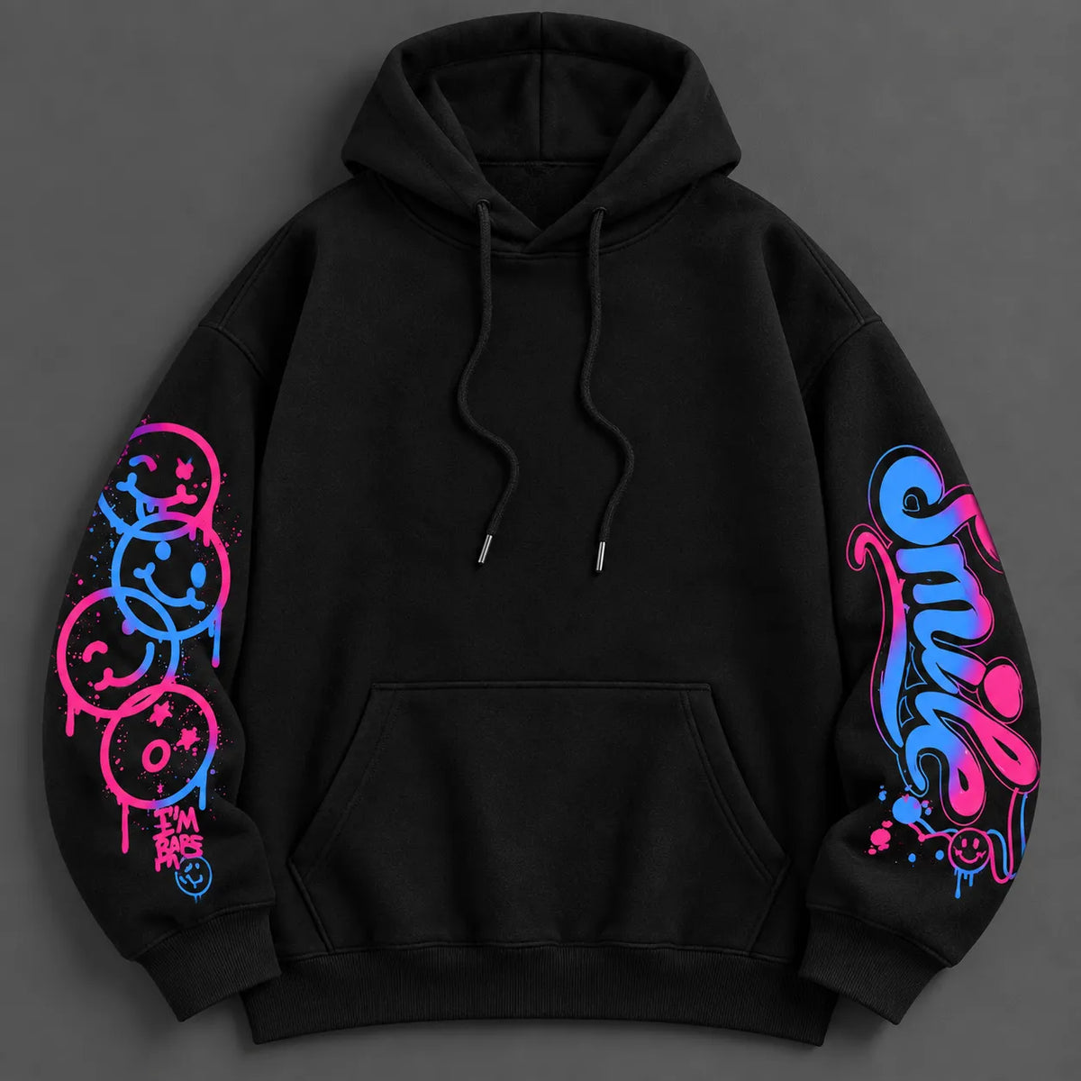 SMILE SPLATTER HOODIE
