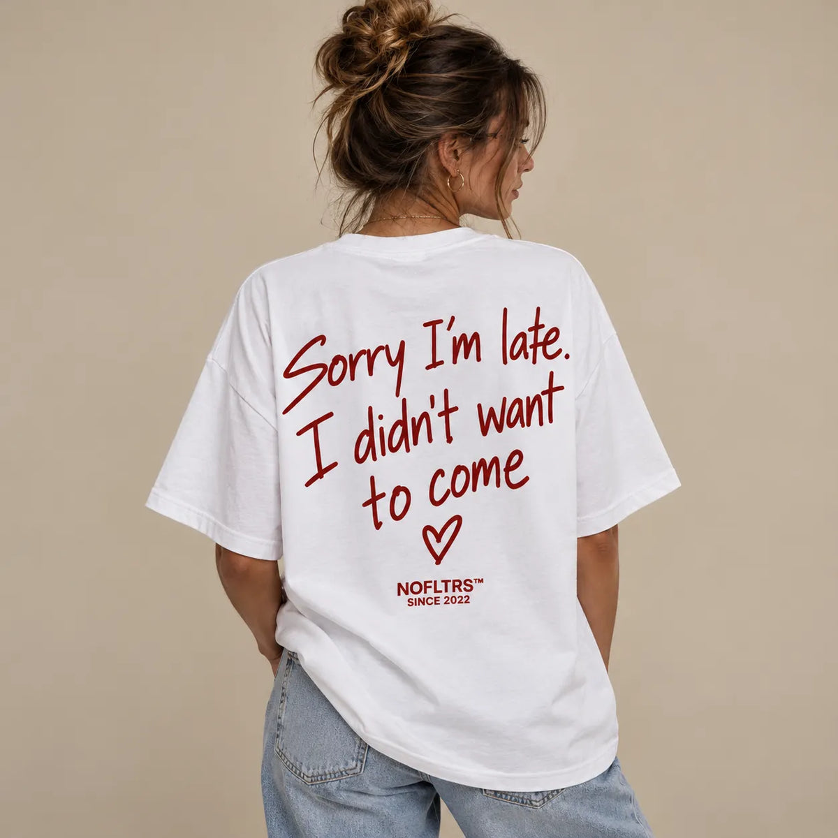 SORRY I'M LATE I DIDN'T WANT TO COME