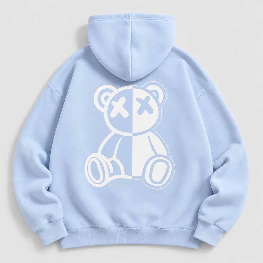 SPLIT BEAR HOODIE