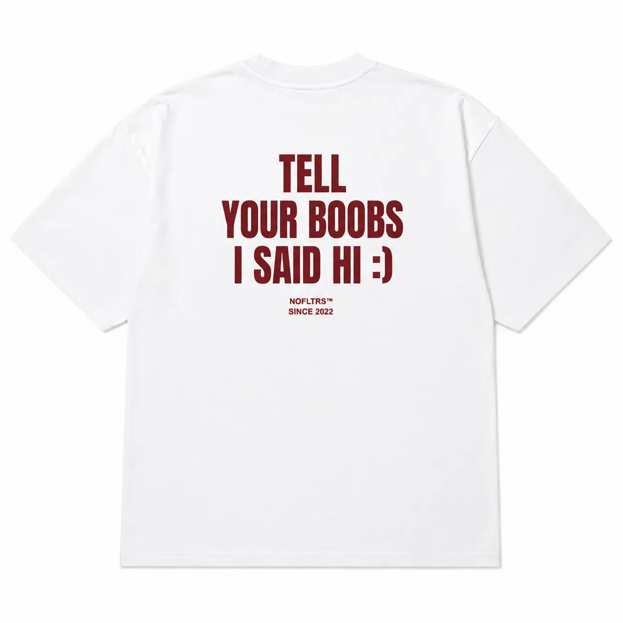 TELL YOUR BOOBS I SAID HI :)
