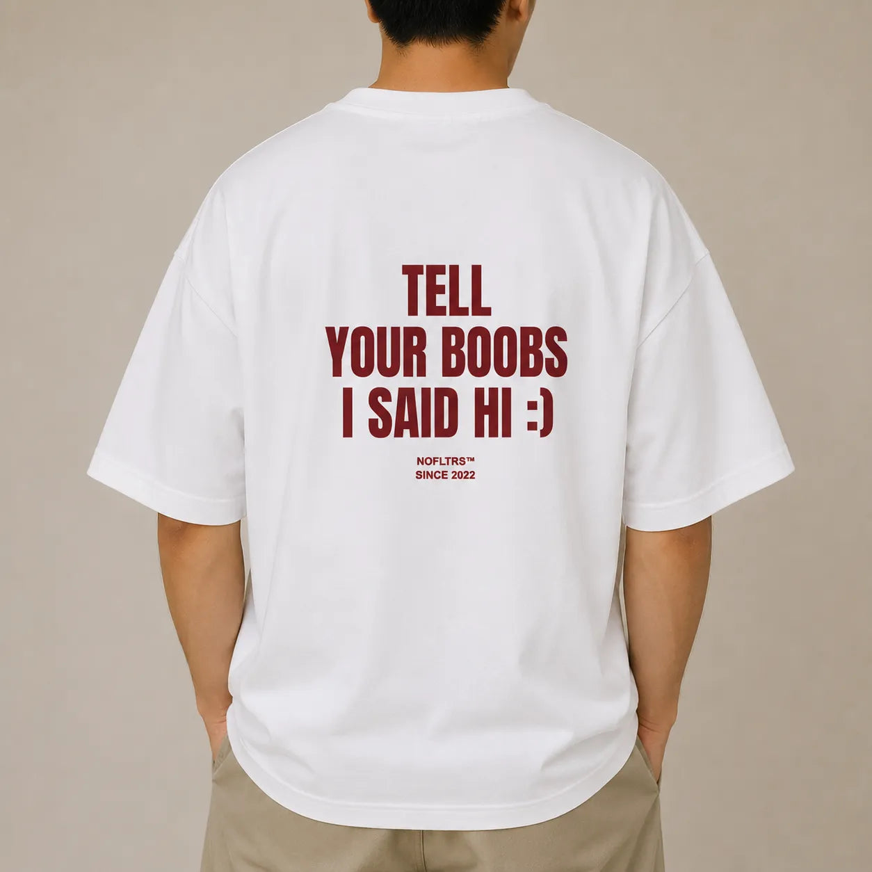 TELL YOUR BOOBS I SAID HI :)