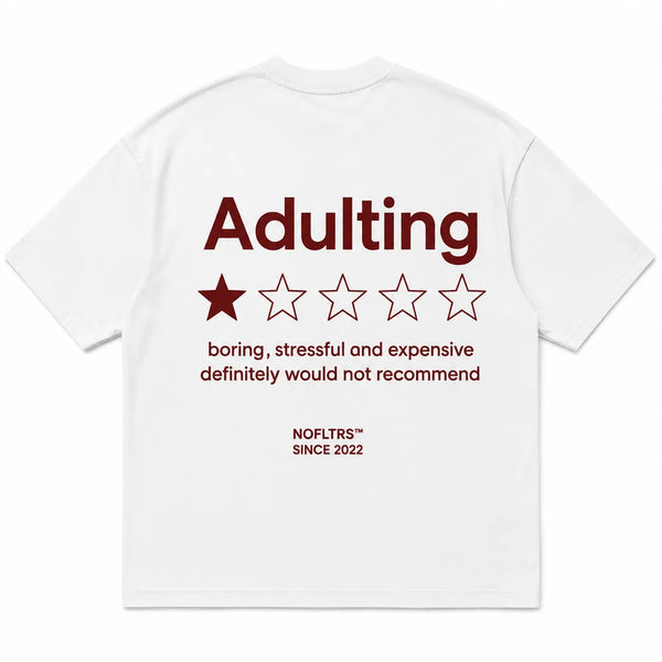 ADULTING — 1 STAR REVIEW