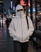 ANTI SOCIAL BALACLAVA ZIP-UP HOODIE