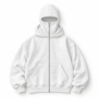 ANTI SOCIAL BALACLAVA ZIP-UP HOODIE