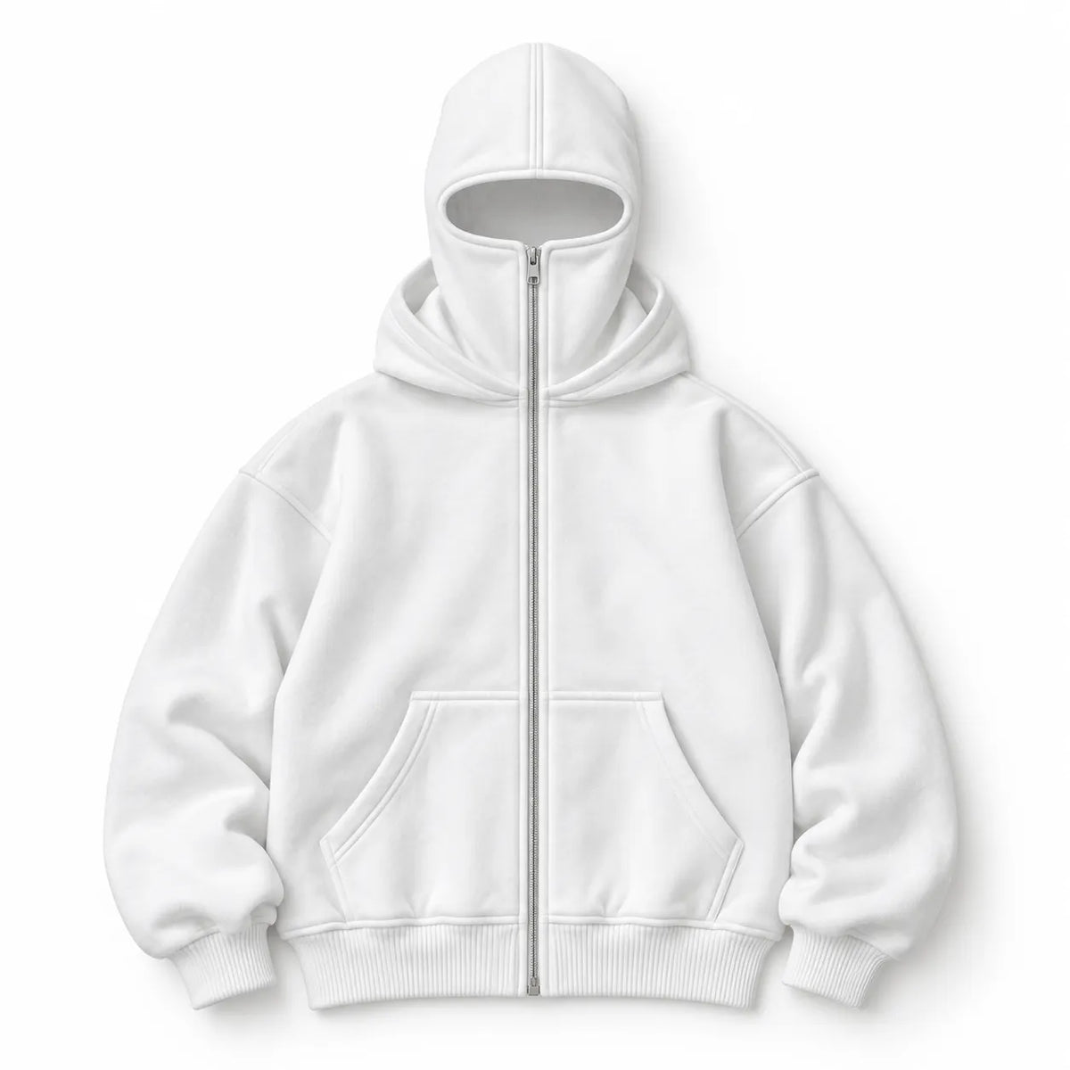 ANTI SOCIAL BALACLAVA ZIP-UP HOODIE