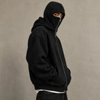 ANTI SOCIAL BALACLAVA ZIP-UP HOODIE