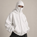ANTI SOCIAL BALACLAVA ZIP-UP HOODIE