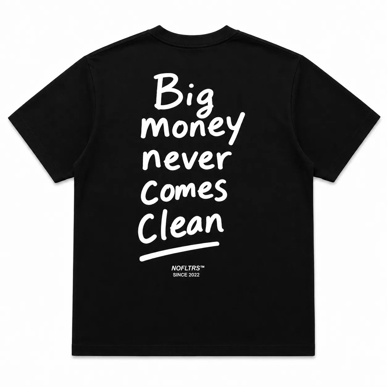 BIG MONEY NEVER COMES CLEAN