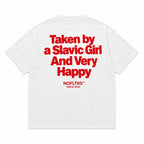 TAKEN BY A SLAVIC GIRL AND VERY HAPPY
