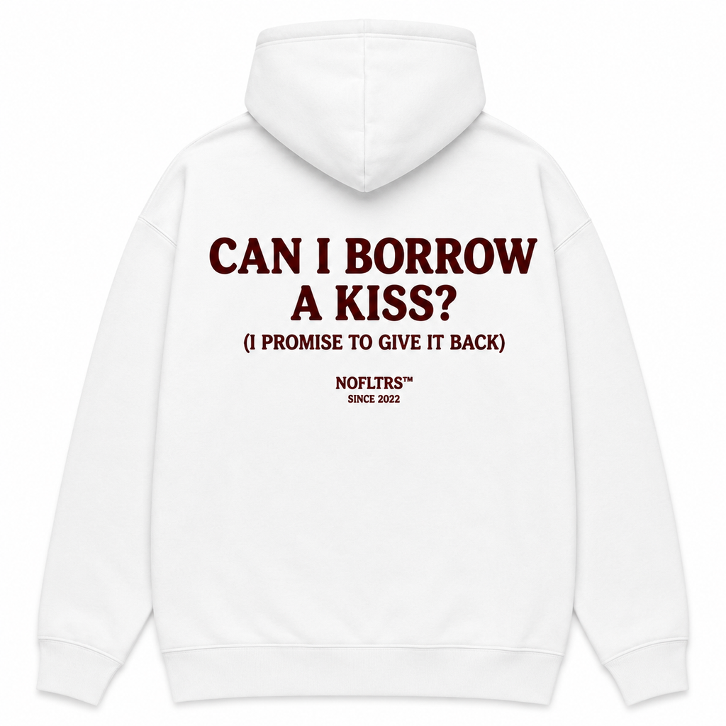 CAN I BORROW A KISS? (I PROMISE TO GIVE IT BACK) Hoodie