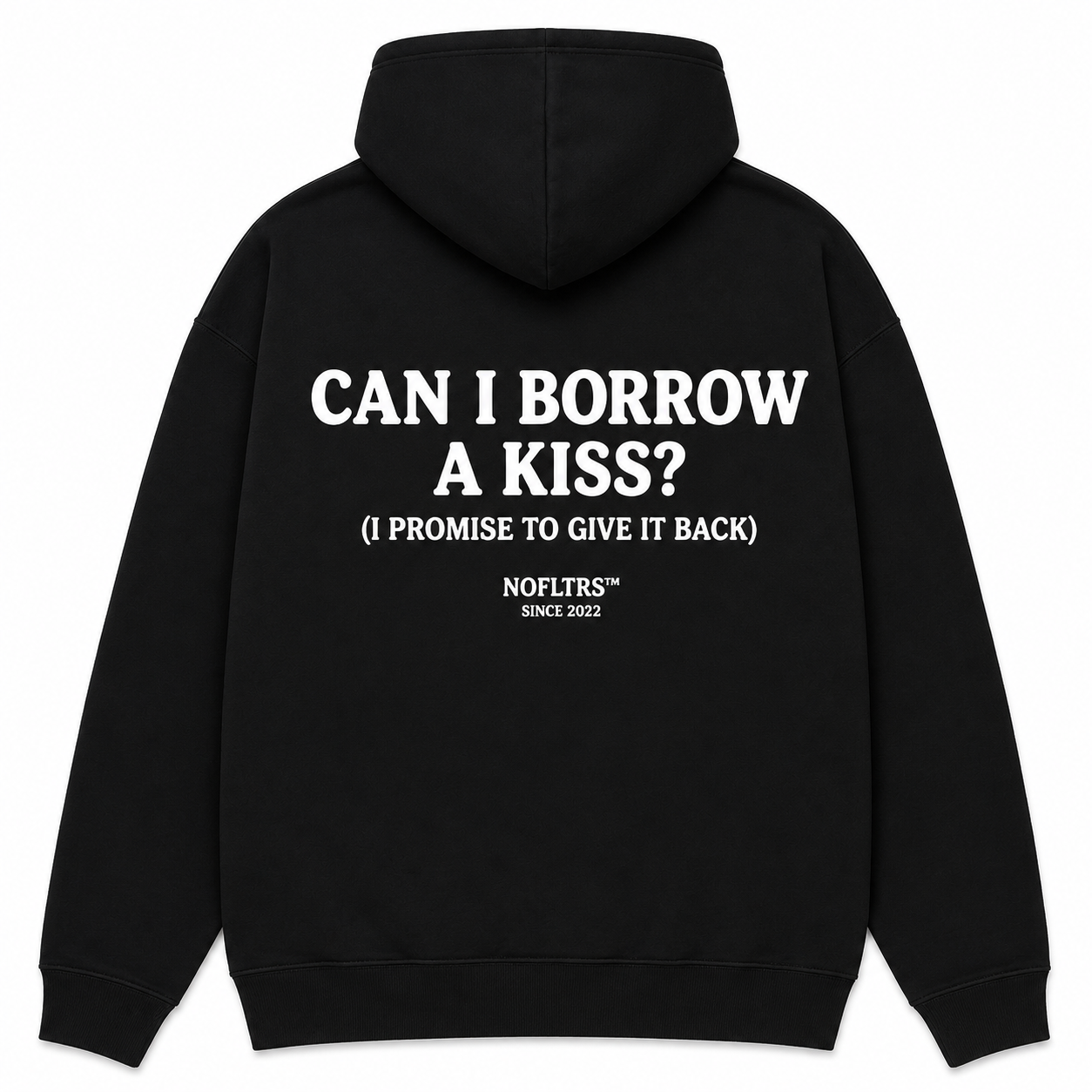 CAN I BORROW A KISS? (I PROMISE TO GIVE IT BACK) Hoodie