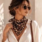 Classic Leopard Scarf