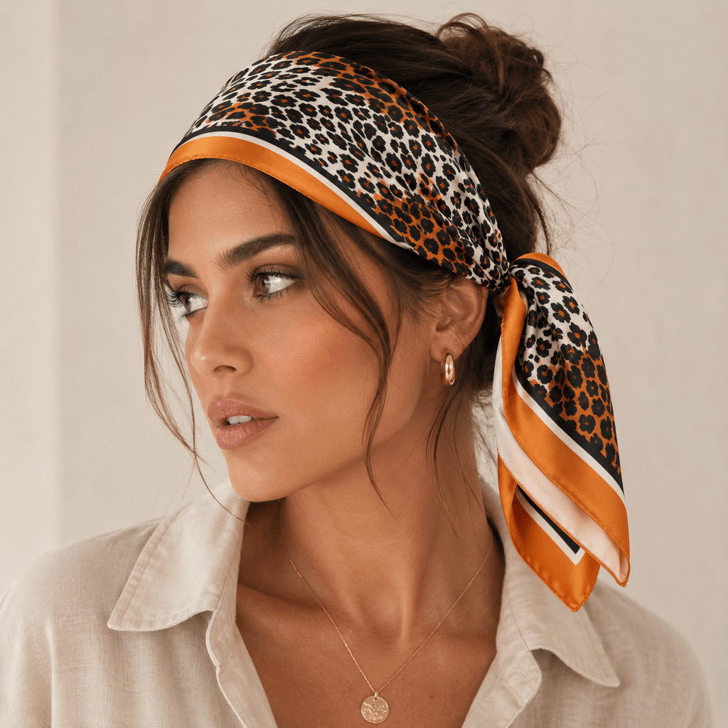 Classic Leopard Scarf