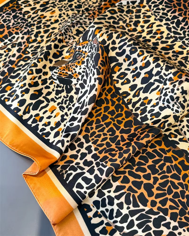 Classic Leopard Scarf