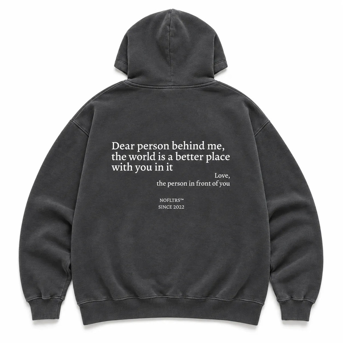 DEAR PERSON BEHIND ME THE WORLD IS A BETTER PLACE WITH YOU IN IT Hoodie