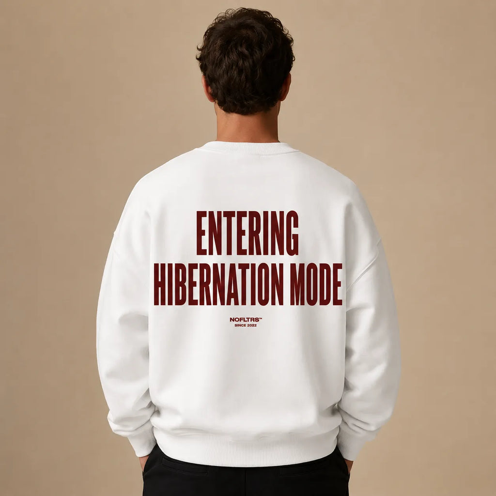 ENTERING HIBERNATION MODE SWEATSHIRT