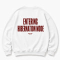 ENTERING HIBERNATION MODE SWEATSHIRT