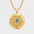 Eye of Horus Medallion Necklace