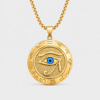 Eye of Horus Medallion Necklace