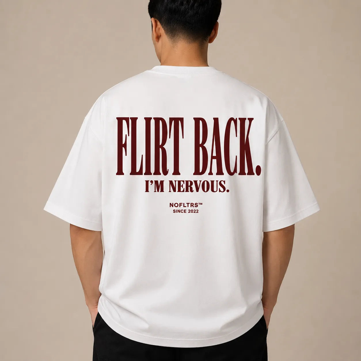 FLIRT BACK. I'M NERVOUS
