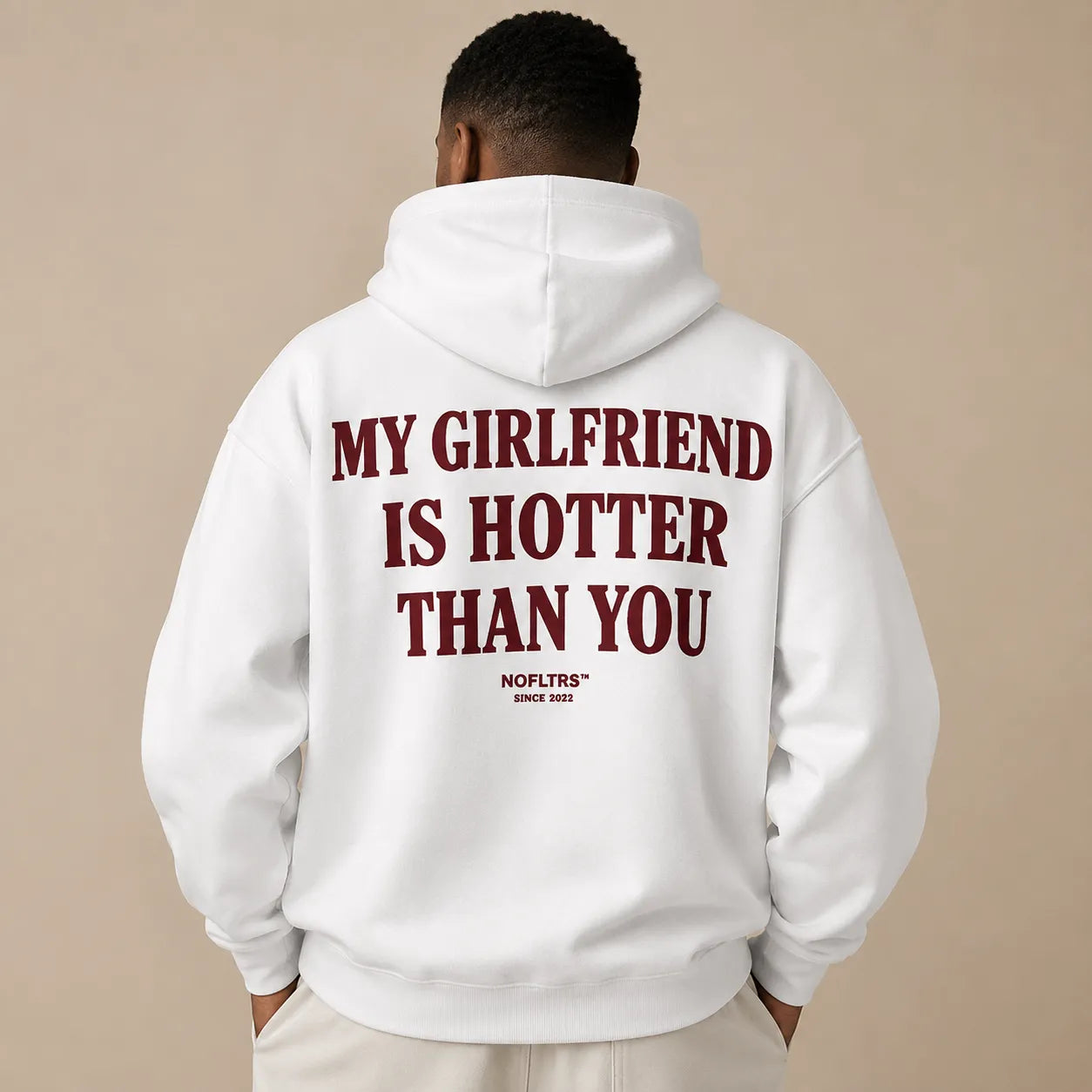 MY GIRLFRIEND IS HOTTER THAN YOU Hoodie