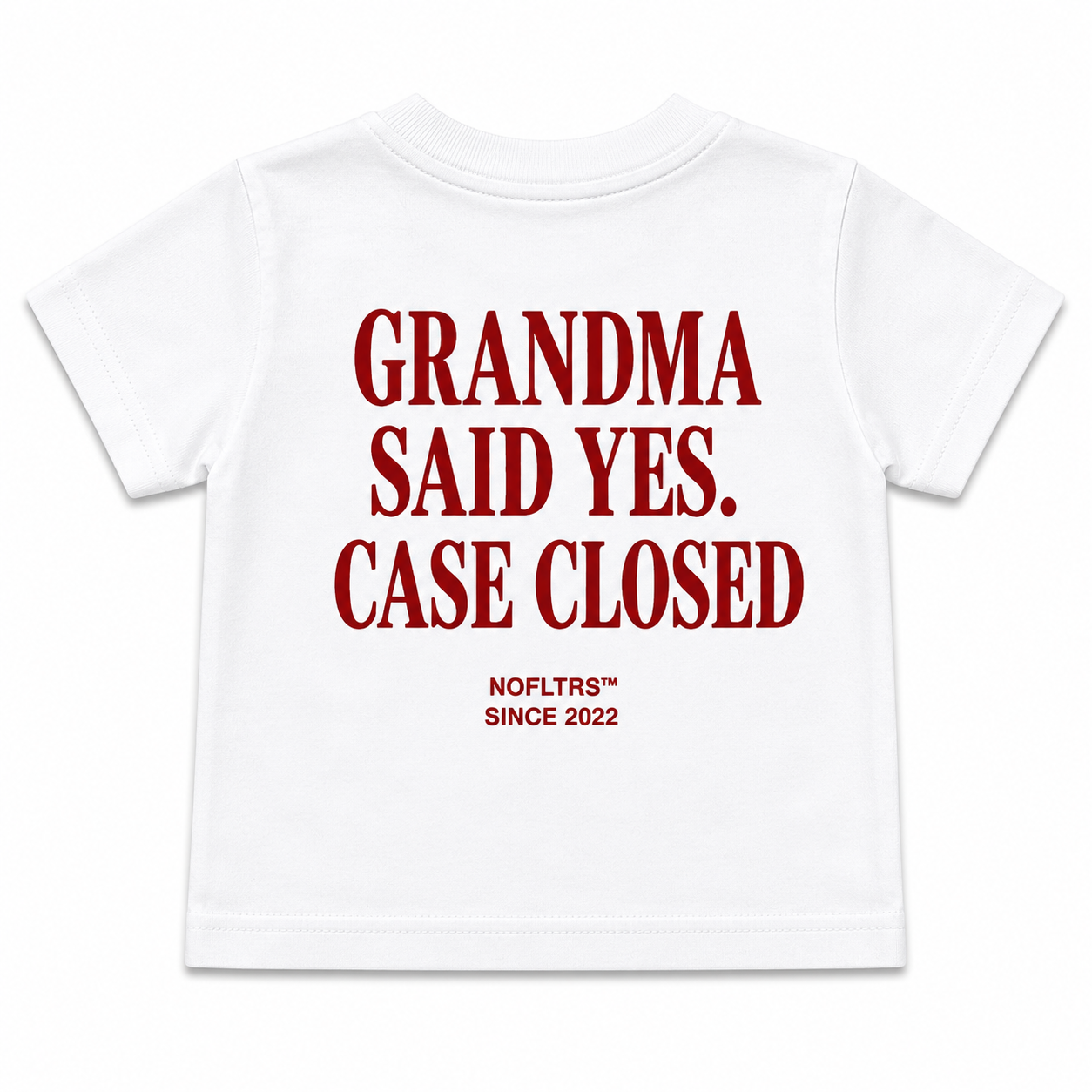 GRANDMA SAID YES CASE CLOSED - Kids
